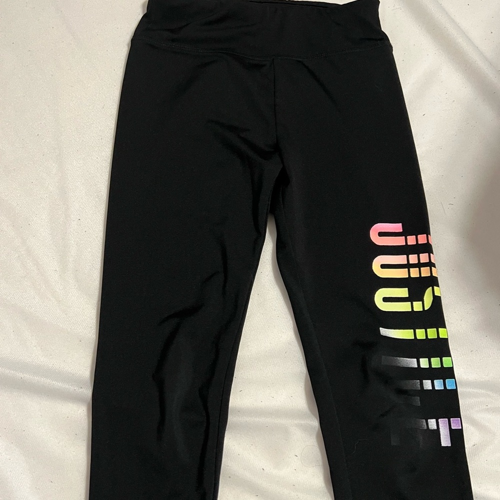Justice Black Leggings